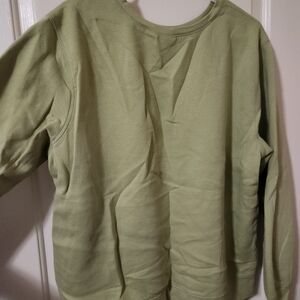 2 Piece Vintage Joe Boxer Green Sweatshirt and Sweatpants